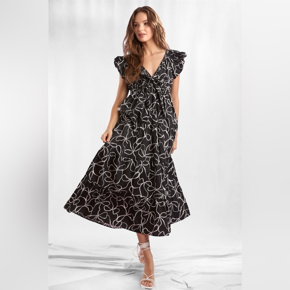 A36- The Poplin Bow dress